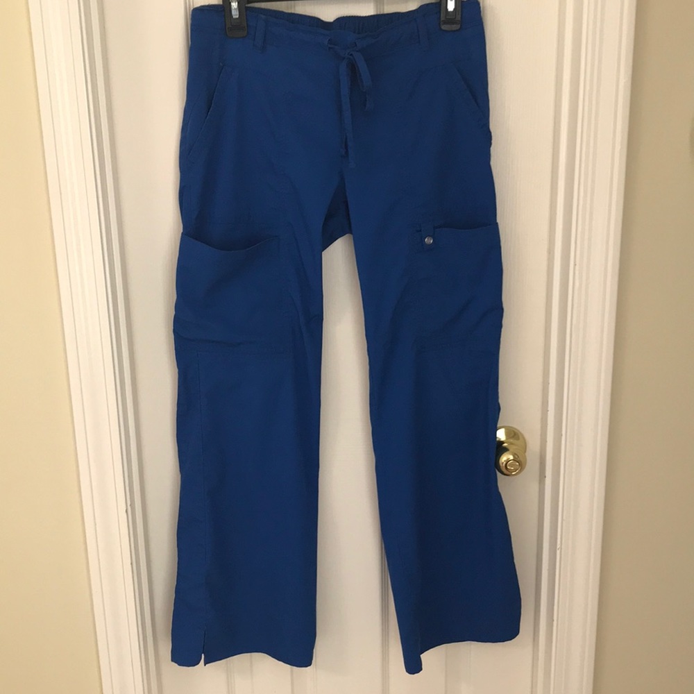 Cherokee Luxe Drawstring Cargo Scrub Pant